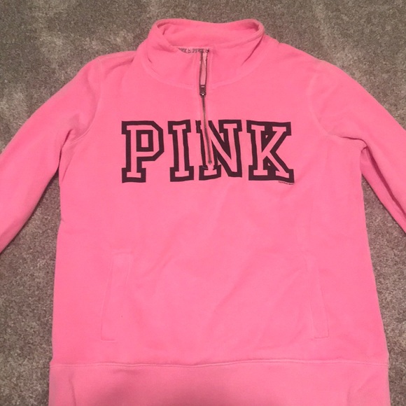 PINK Victoria's Secret Sweaters - Pink sweatshirt!!! Gently worn.